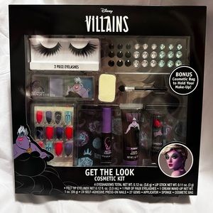 Disney Villans Ursula 37Pcs MakeUp Set Brand New Never Opened.